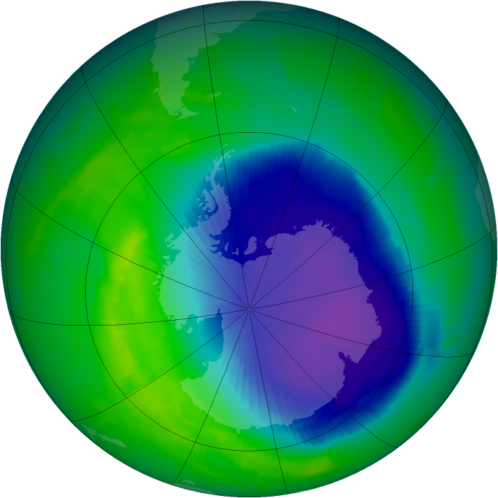 Ozone Map 1996-11-01
